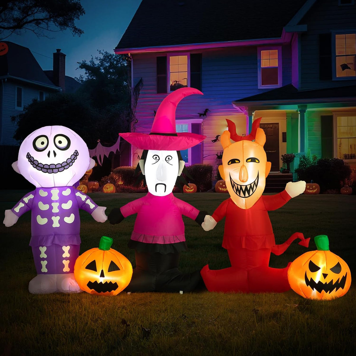 5 ft Halloween Inflatable Yard Decoration, Halloween outdoor decoration